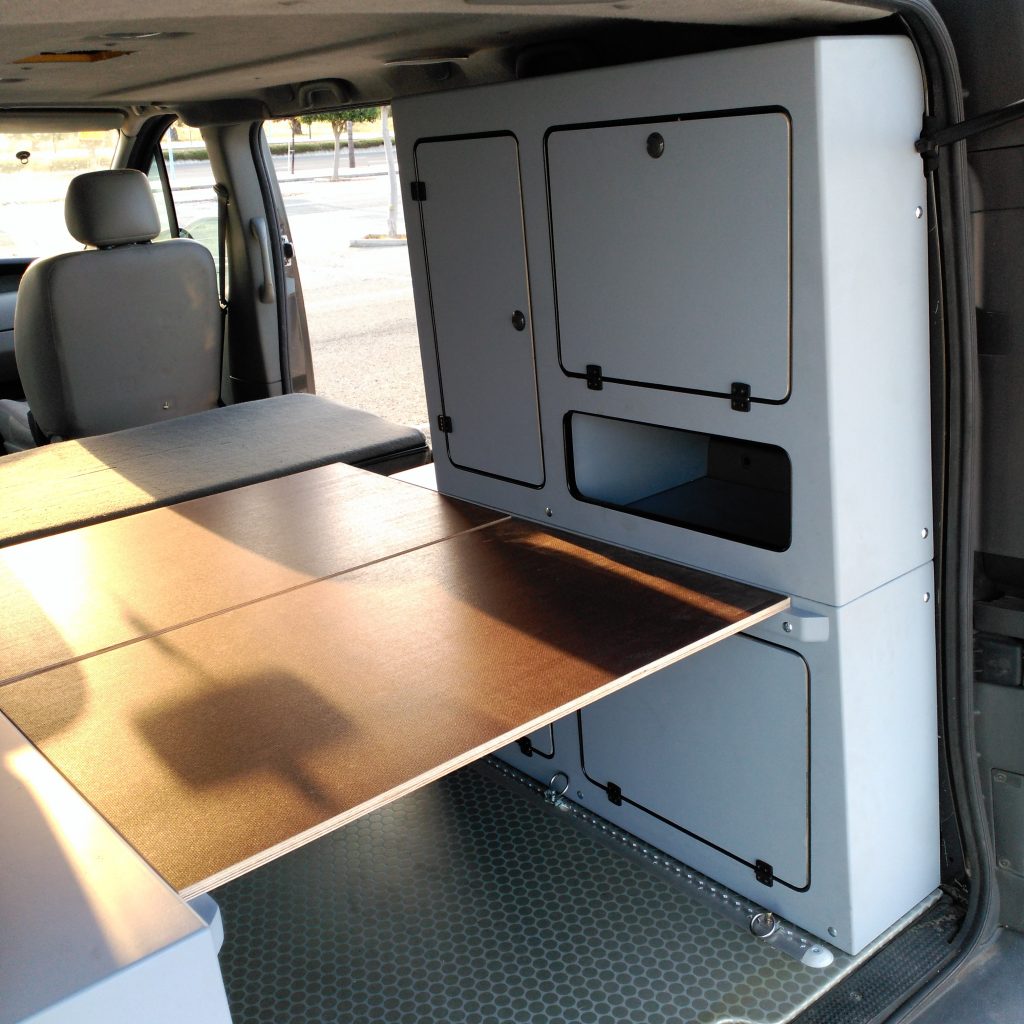 Cama furgoneta camper